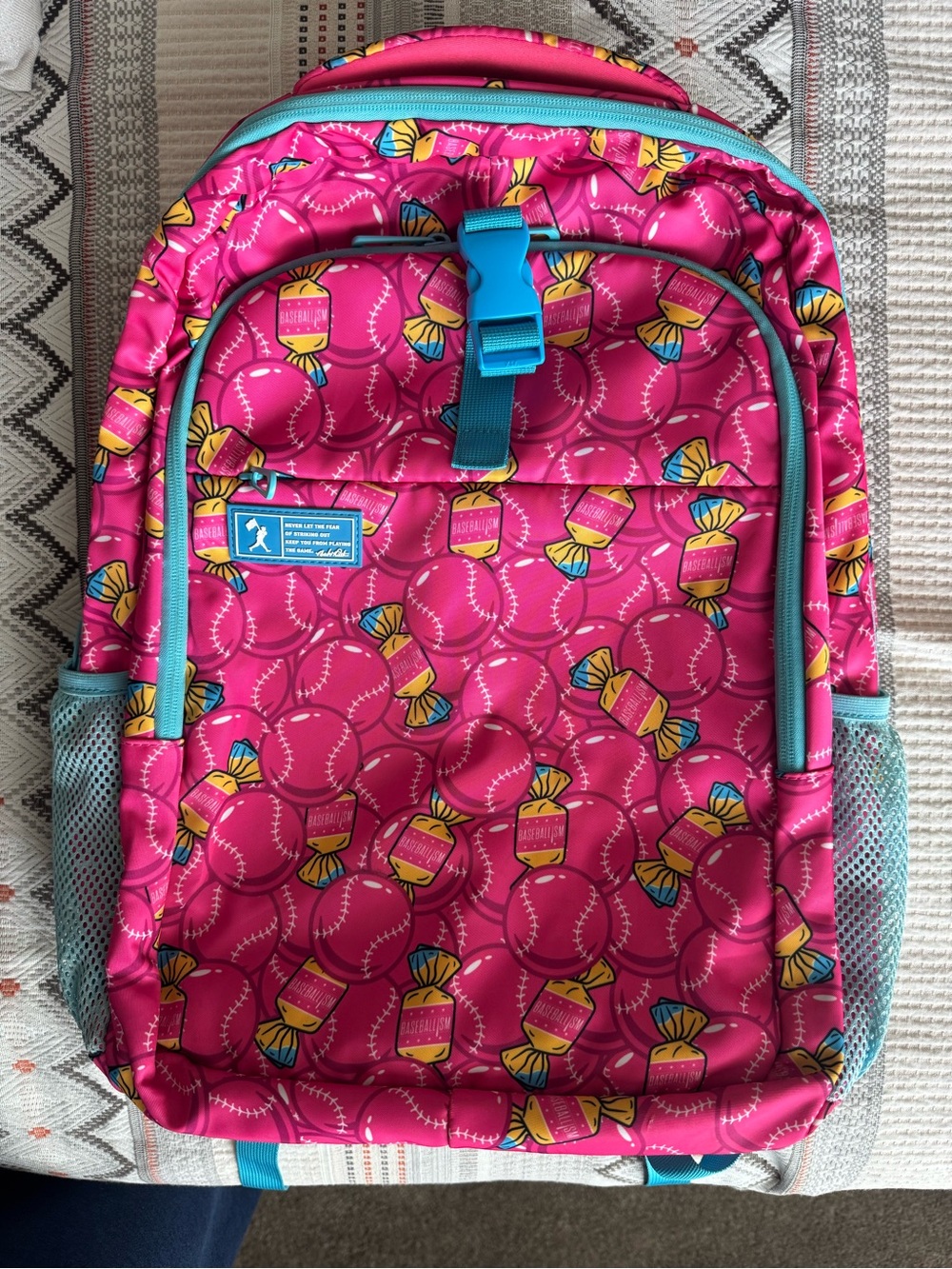 Baseballism Doubles and Bubbles Backpack